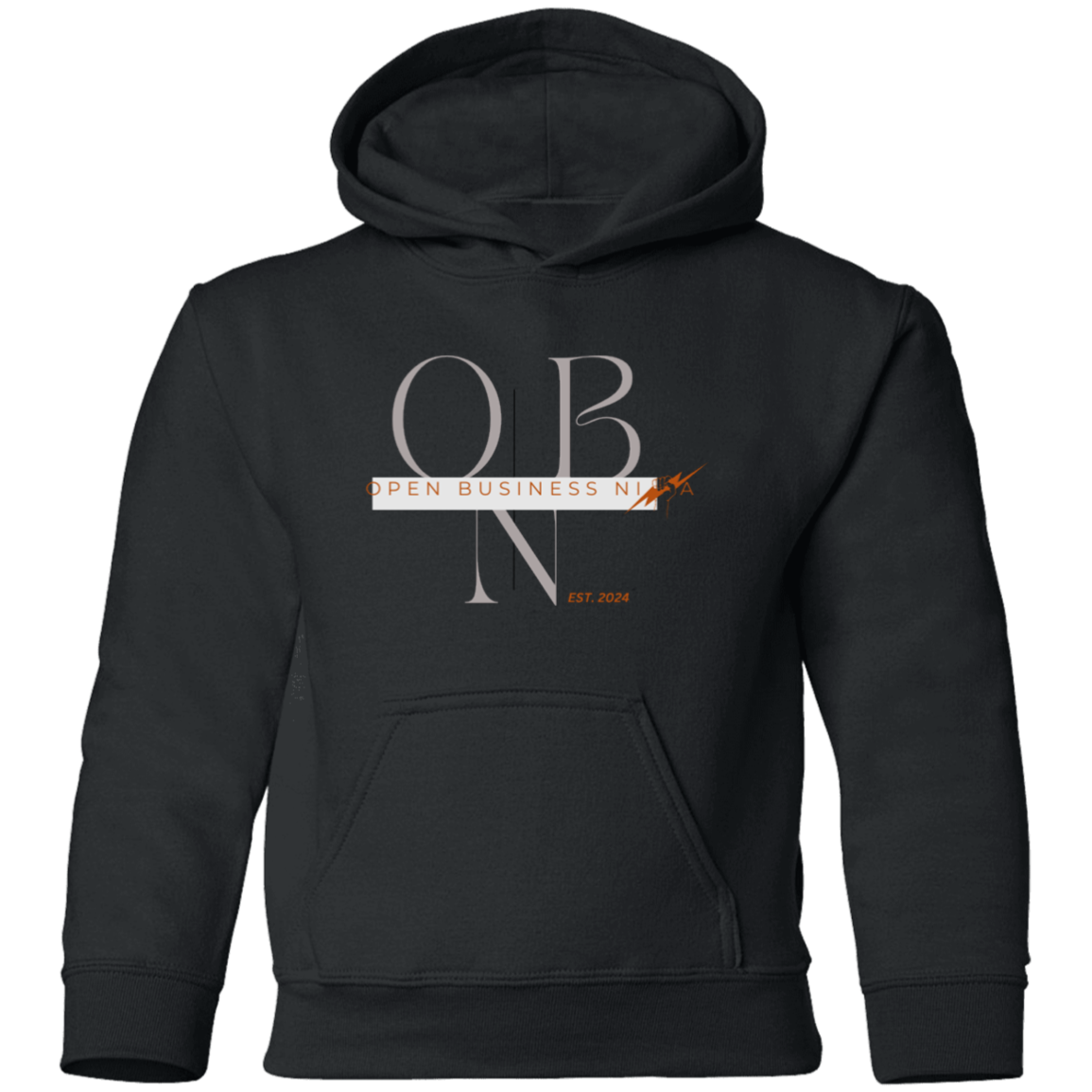 oBN (5) OBN: Youth Pullover Hoodie