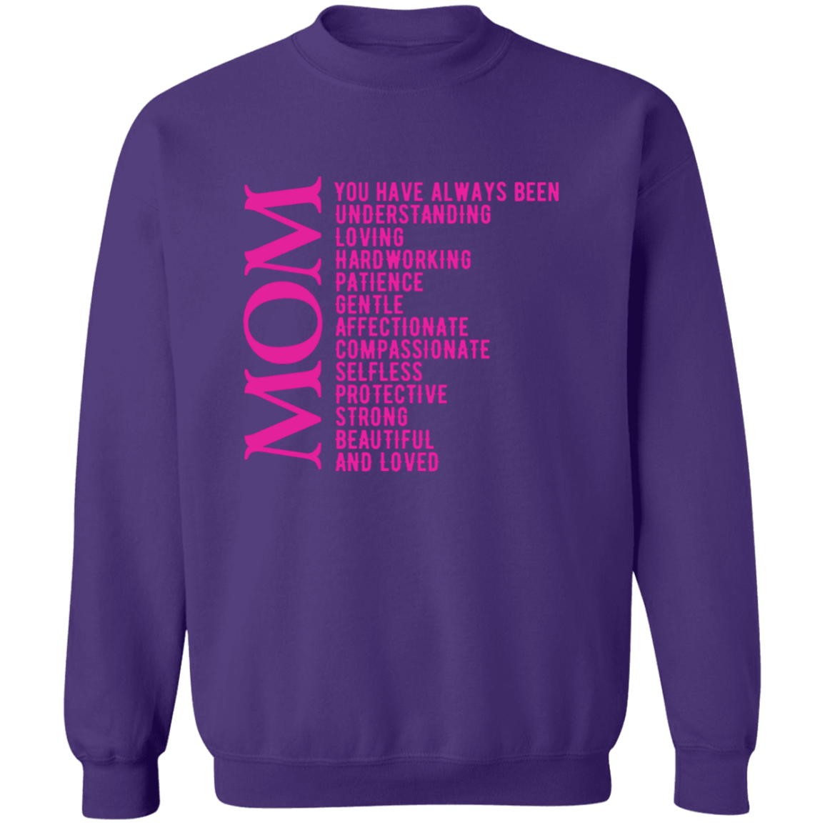 MOM: Crewneck Pullover Sweatshirt