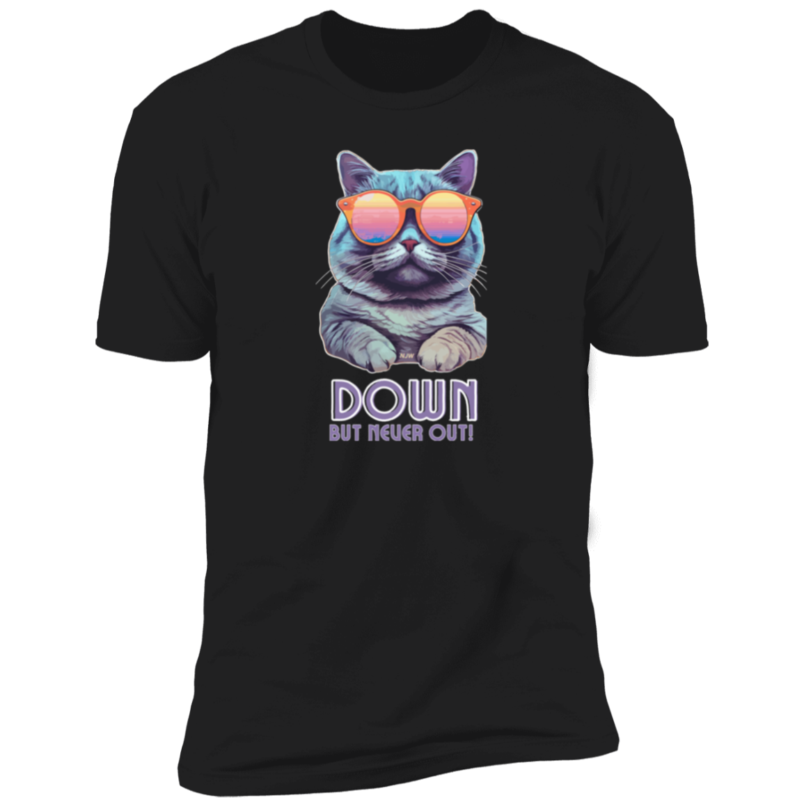Help-4 *DOWN: Premium Short Sleeve T-Shirt