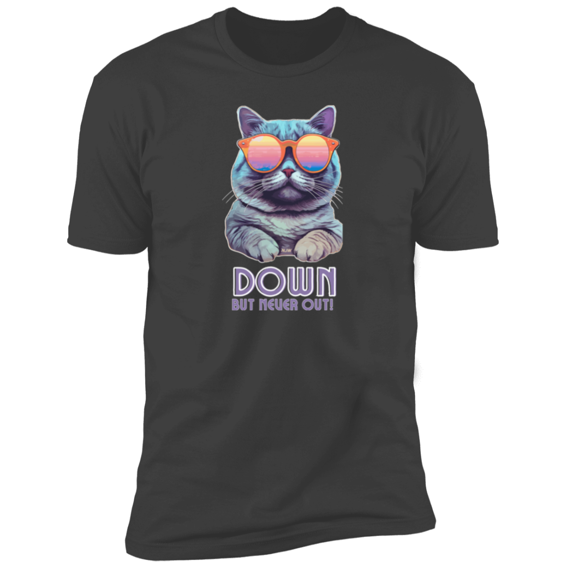 Help-4 *DOWN: Premium Short Sleeve T-Shirt