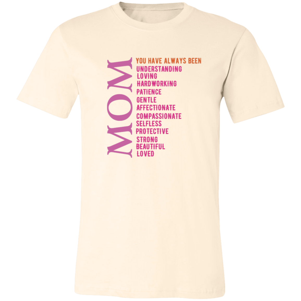 MOM (3) To Mom: Unisex Jersey Short-Sleeve T-Shirt