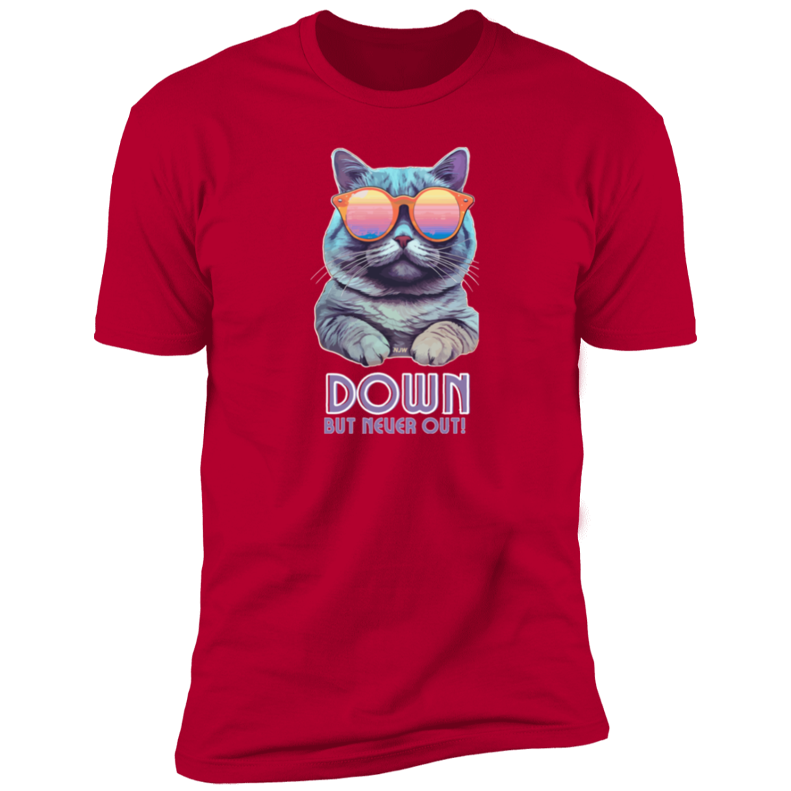 Help-4 *DOWN: Premium Short Sleeve T-Shirt