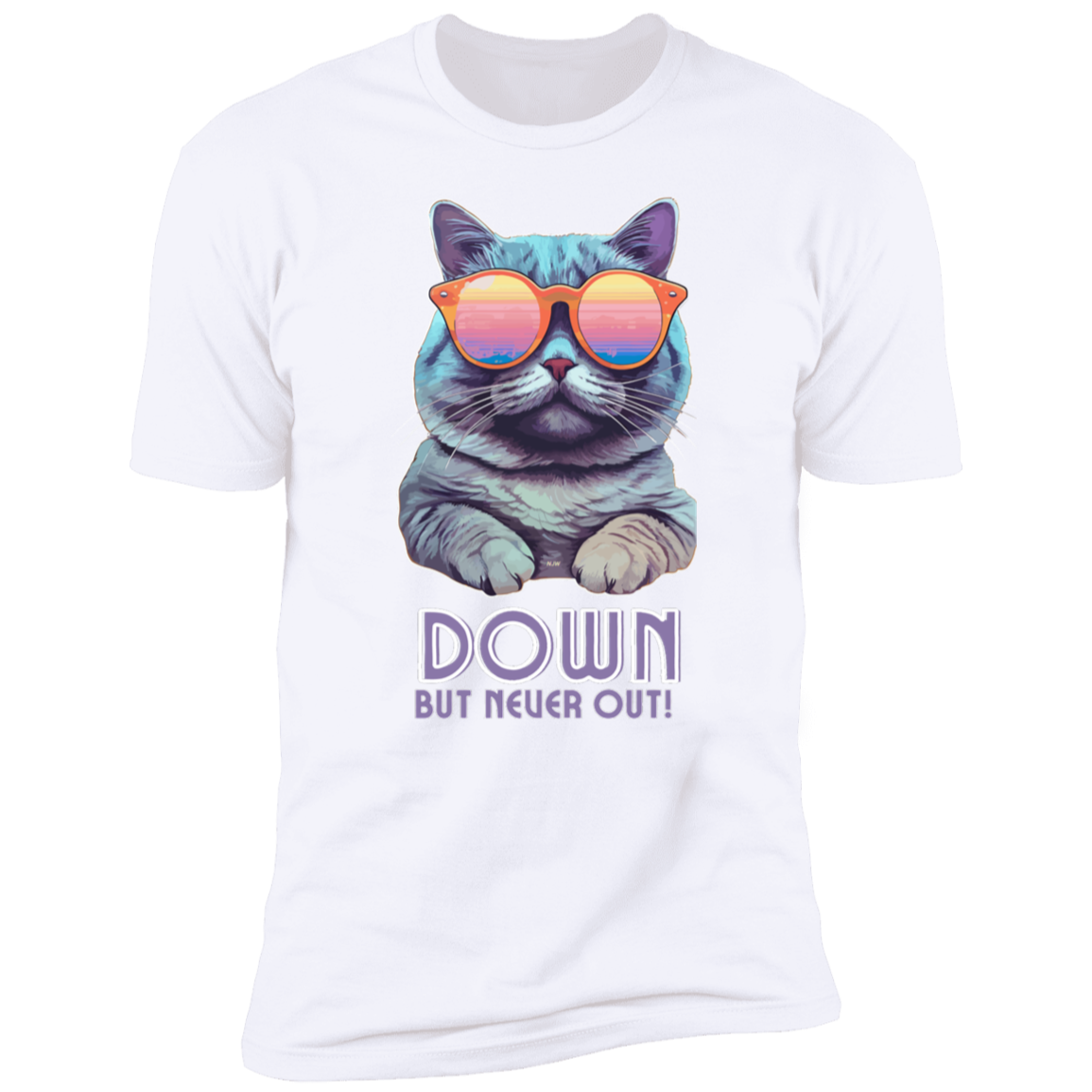 Down: Short Sleeve T-Shirt.
