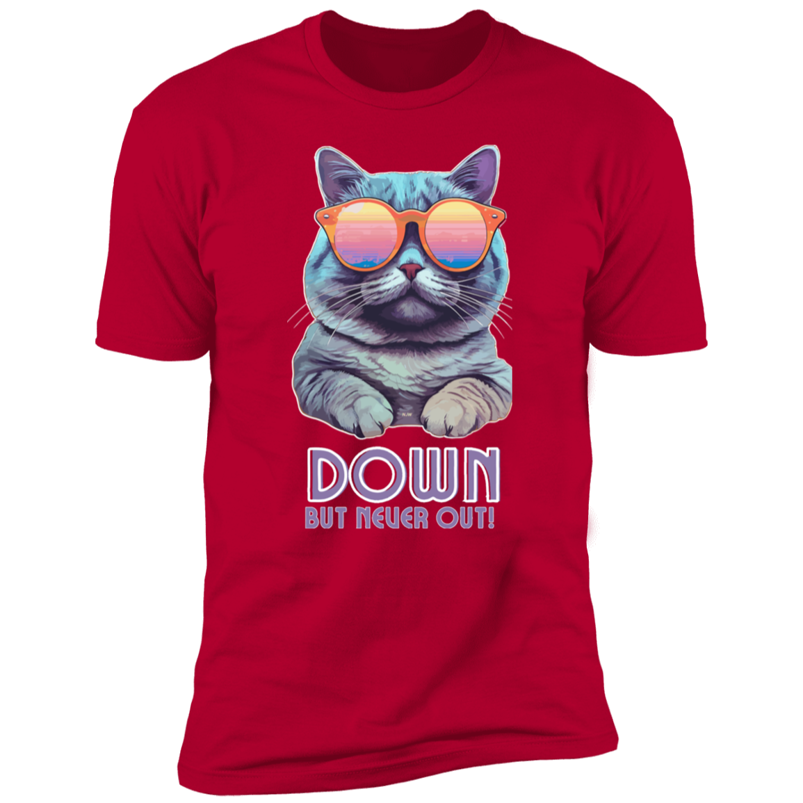 Down: Short Sleeve T-Shirt.