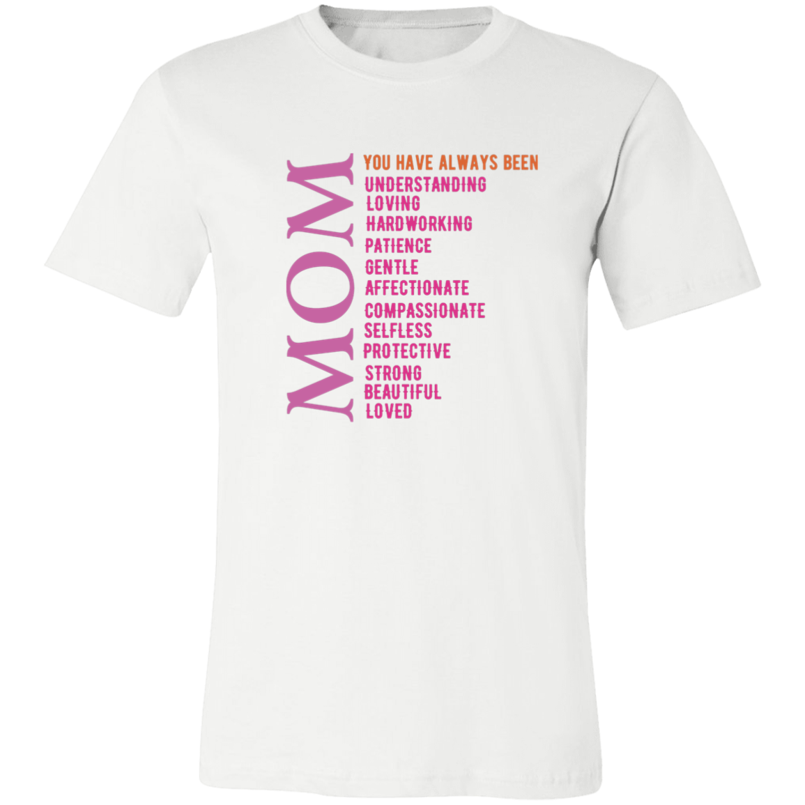 MOM (3) To Mom: Unisex Jersey Short-Sleeve T-Shirt