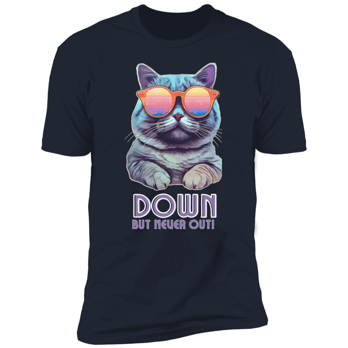 Down: Short Sleeve T-Shirt.
