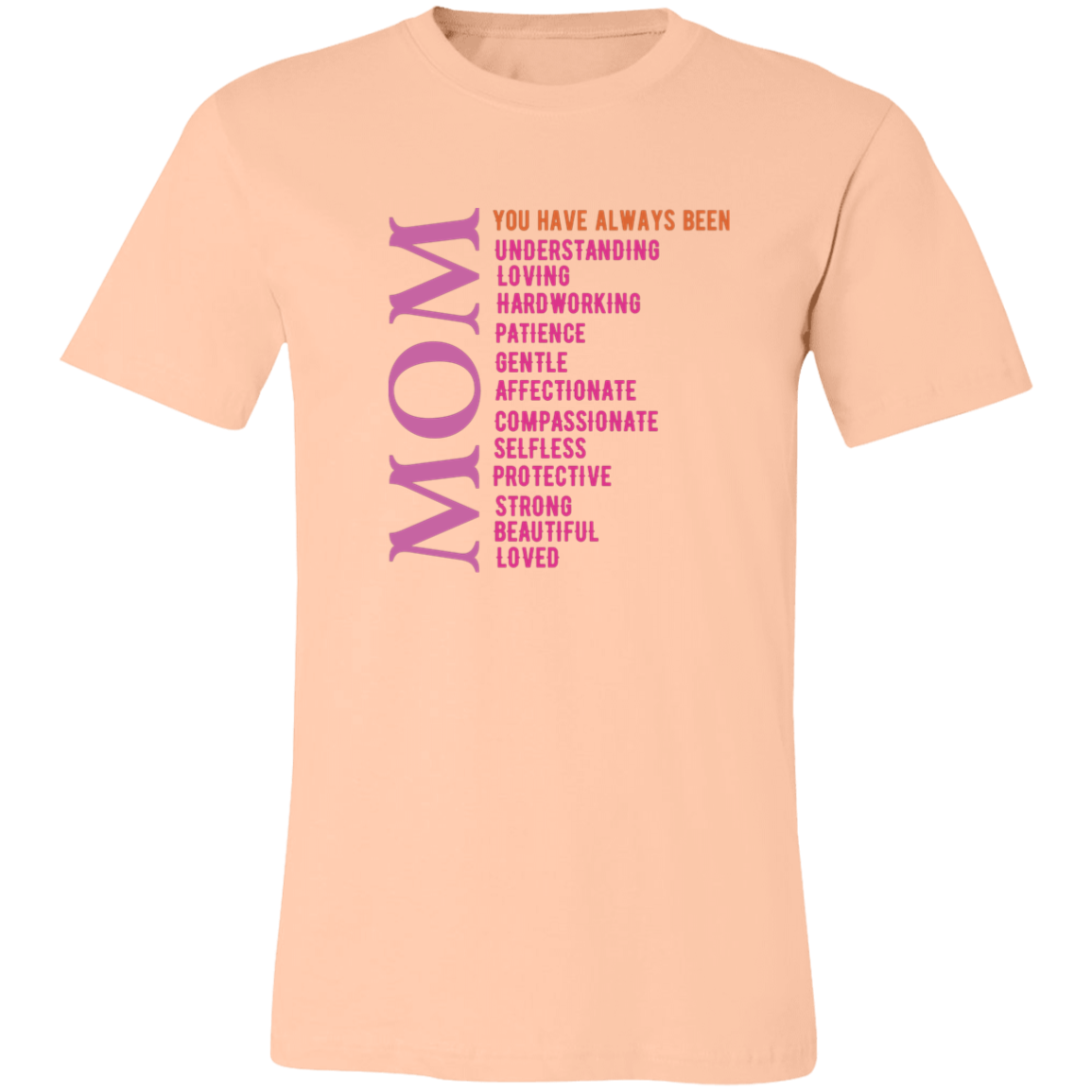 MOM (3) To Mom: Unisex Jersey Short-Sleeve T-Shirt