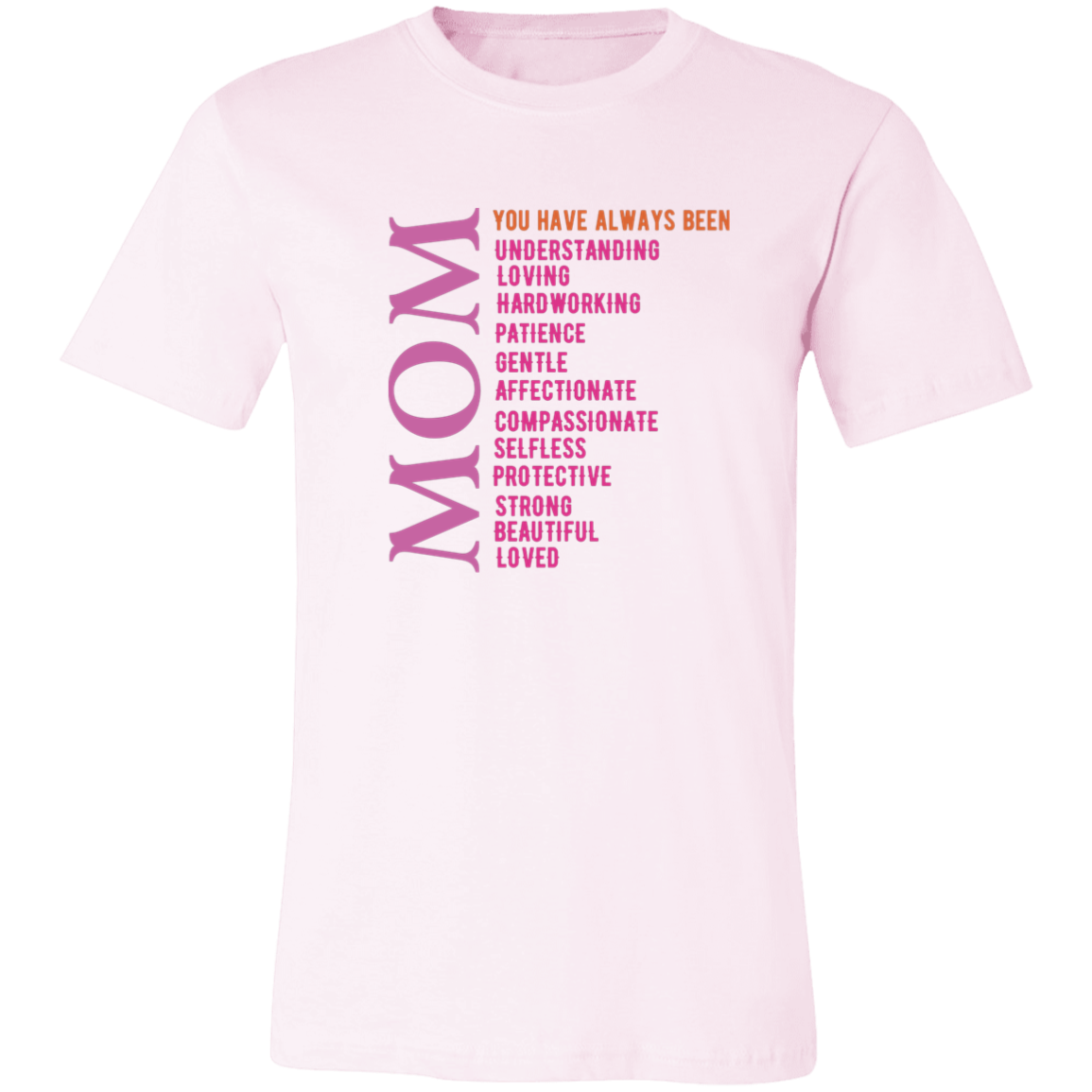 MOM (3) To Mom: Unisex Jersey Short-Sleeve T-Shirt