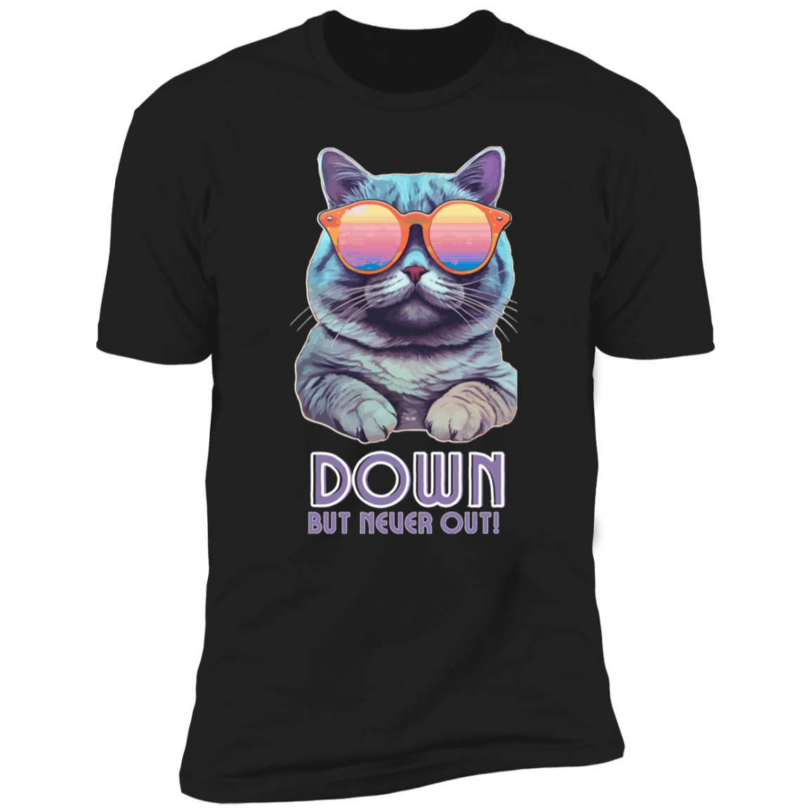 Down: Short Sleeve T-Shirt.