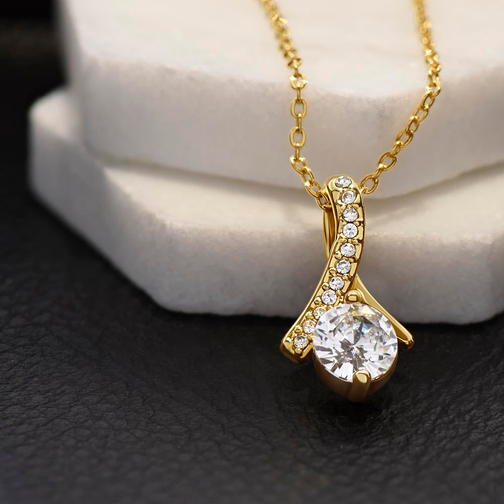 To MY Gorgeous Wife | Alluring Beauty Necklace