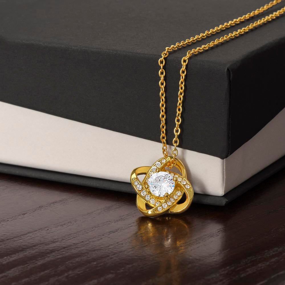 To My Mom | Love Knot Necklace
