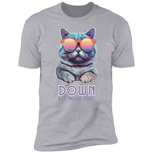 Down: Short Sleeve T-Shirt.