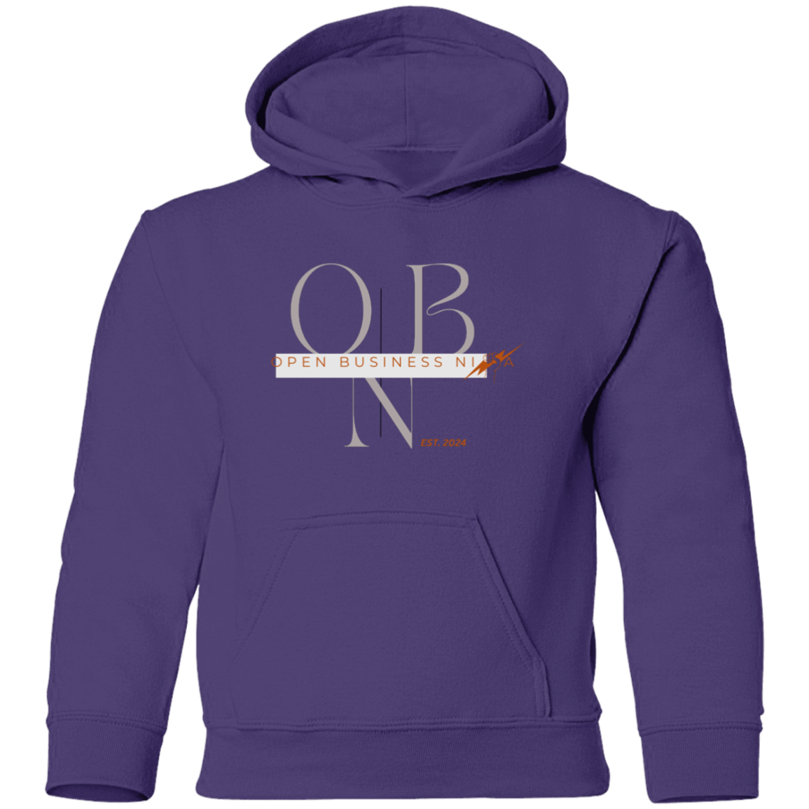 oBN (5) OBN: Youth Pullover Hoodie