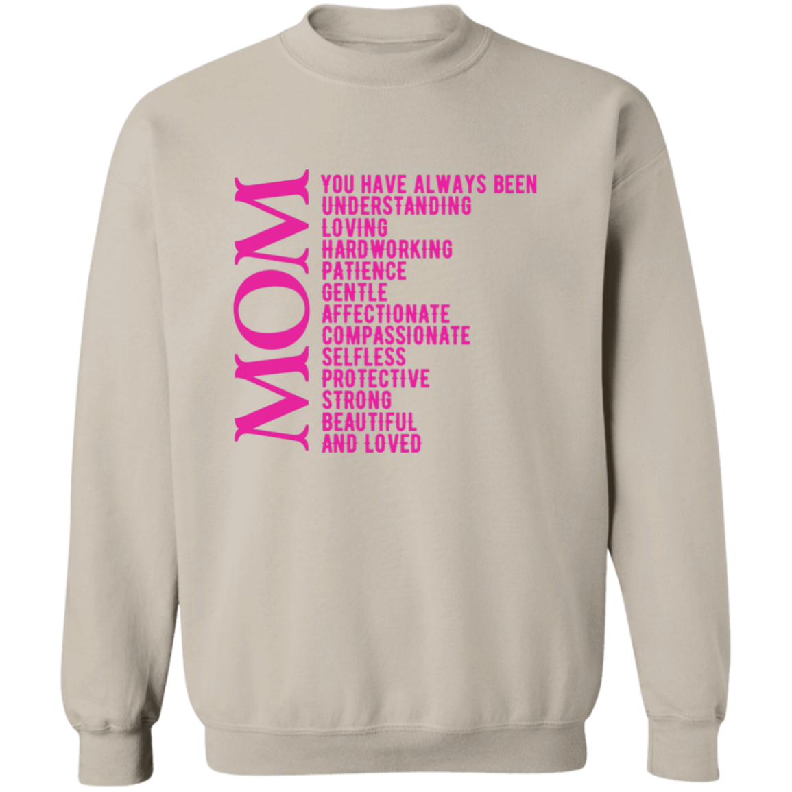 MOM: Crewneck Pullover Sweatshirt