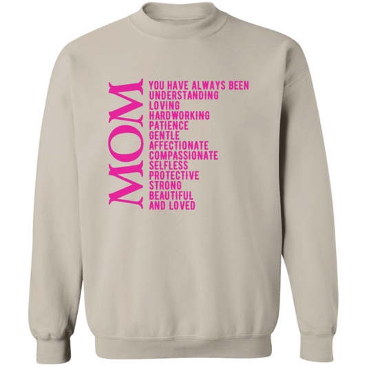 MOM: Crewneck Pullover Sweatshirt