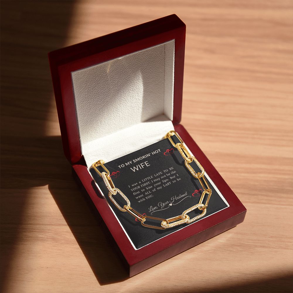 To My Smokin' Hot Wife | Forever Linked Necklace
