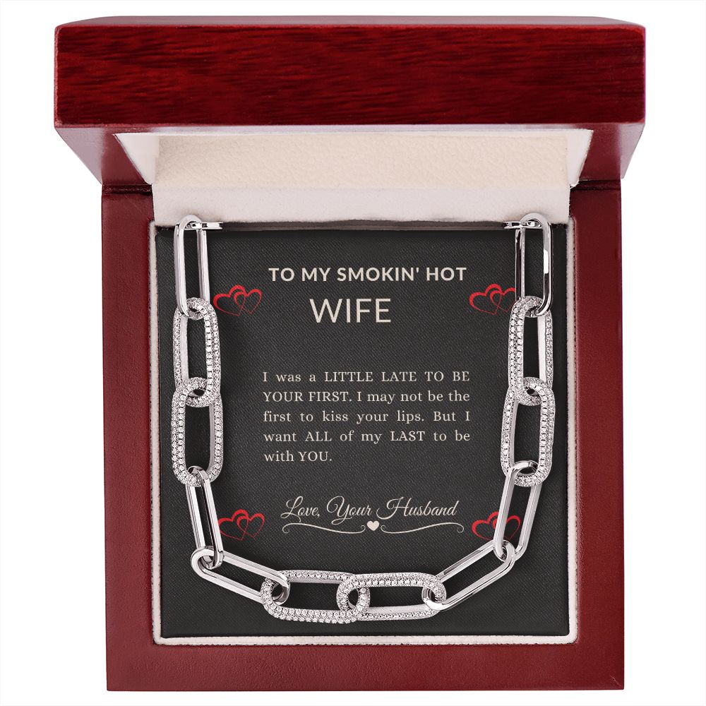 To My Smokin' Hot Wife | Forever Linked Necklace