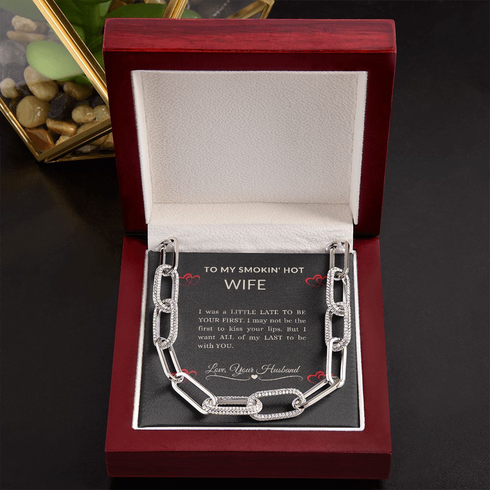 To My Smokin' Hot Wife | Forever Linked Necklace