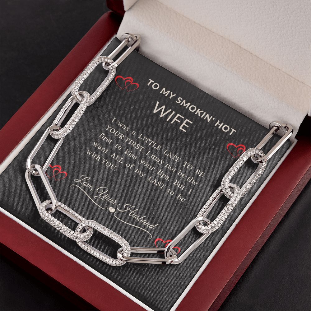 To My Smokin' Hot Wife | Forever Linked Necklace